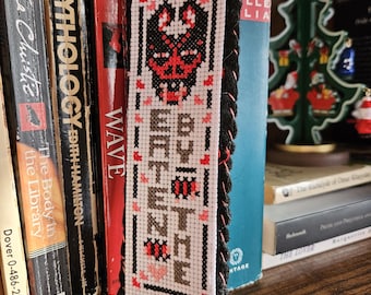 Serie de marcapáginas - Devorado por el monstruo del amor de Sparks - Patrón digital en PDF