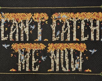 No me puedes atrapar ahora, de Olivia Rodrigo - Patrón digital en PDF