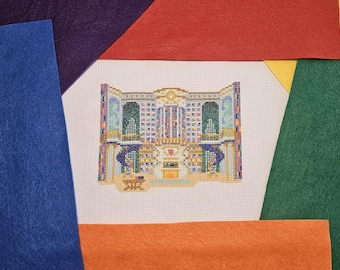 Serie de películas - La biblioteca de Belle - Patrón digital en PDF