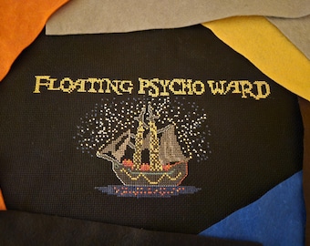 Serie de películas - Muppets: La isla del tesoro "Fiebre de cabaña" - Patrón digital en PDF