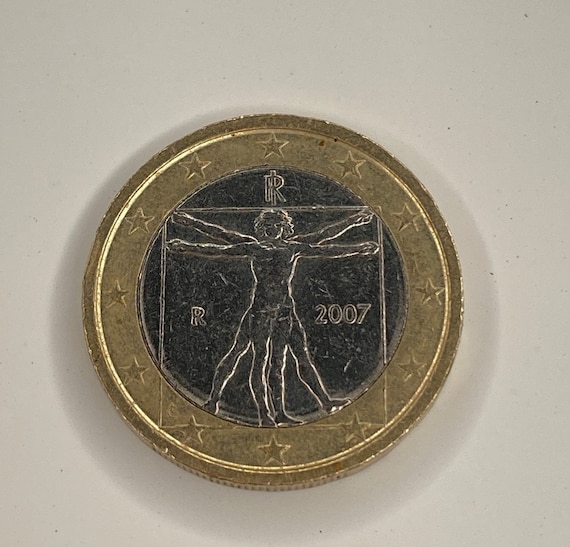 Rare 1 Euro Coin 2007 Italy -  Finland