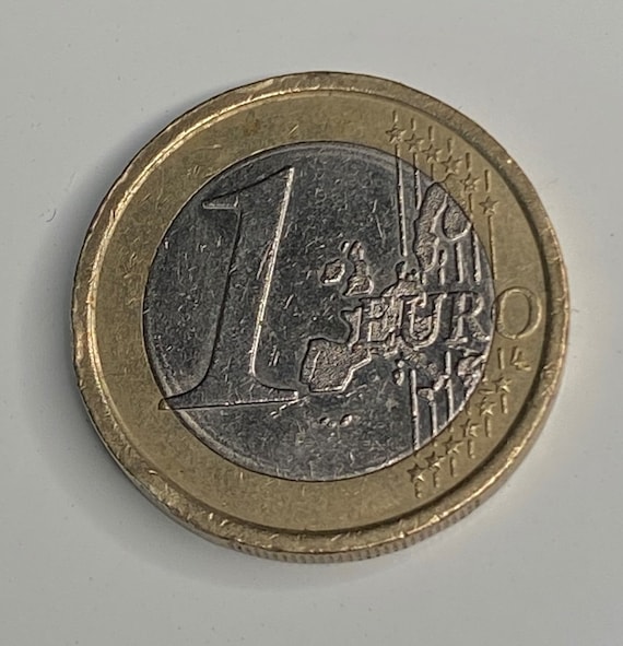 Rare Pièce de 1 Euro 2007 Italie -  Canada