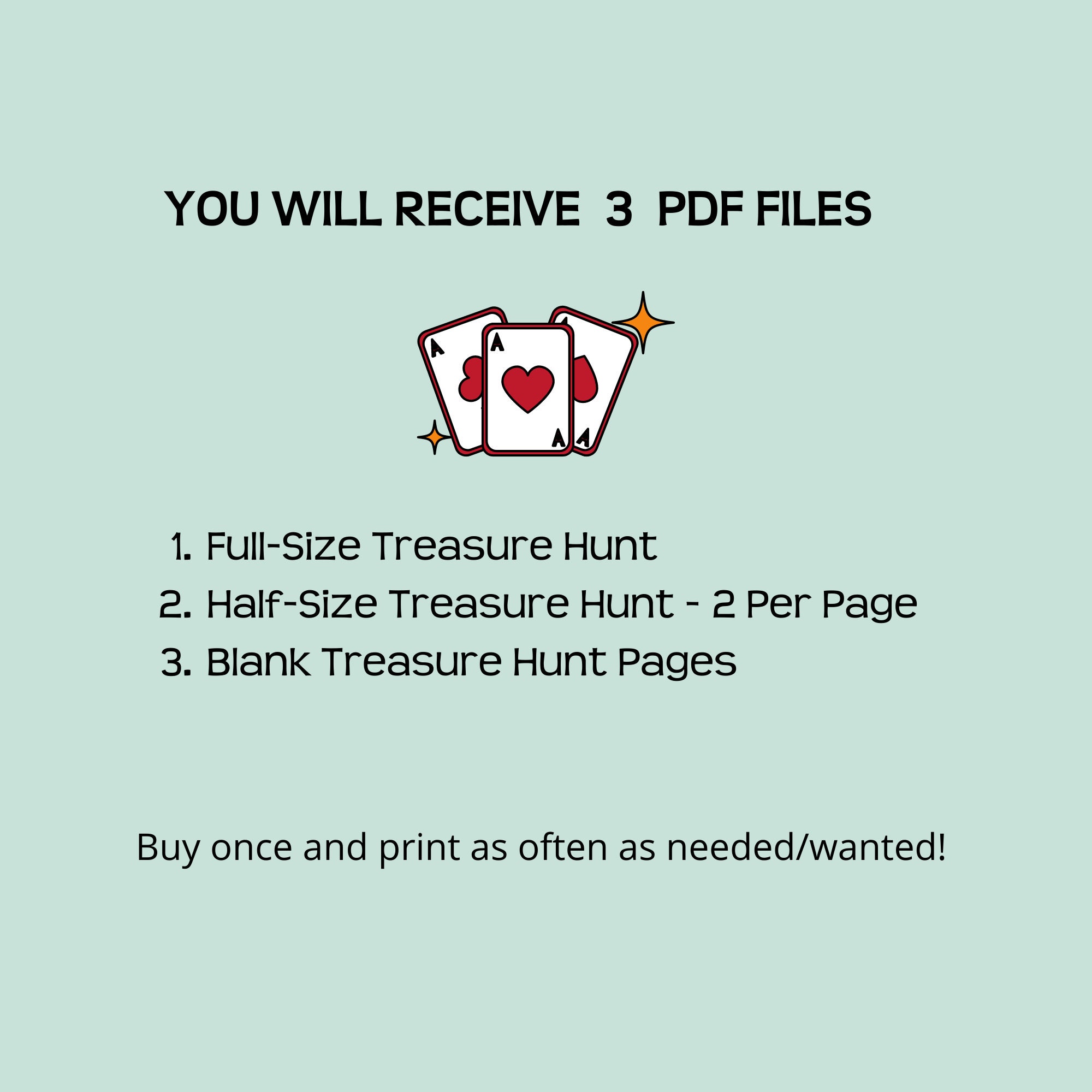 Printable Las Vegas Treasure Hunt, Fun and Affordable Vacation Game, Instant Pdf Download, Play ...