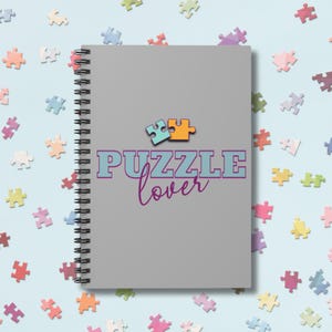 Puzzle Lover Notebook: Jigsaw Tracker Journal