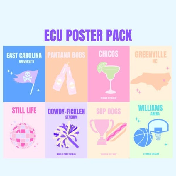 Ecu Print Art Etsy