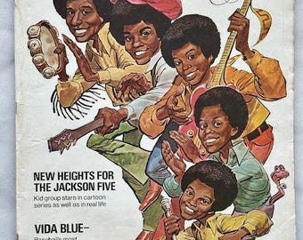 EBONY MAGAZINE ~ The Jackson Five, Michael Jackson, SEPT. 1971 Edition, Rare!