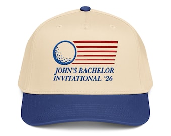 Cappellino da golf personalizzato con bandiera americana per addio al celibato / Cappellino snapback ricamato per addio al celibato dello sposo / Regalo per i testimoni dello sposo