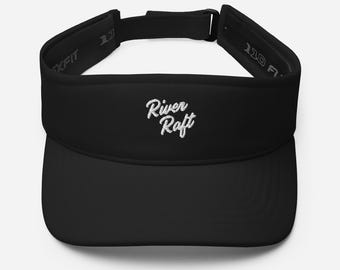 Visiera personalizzata con nome barca - Logo yacht ricamato personalizzato / Cappello da sole da golf nautico