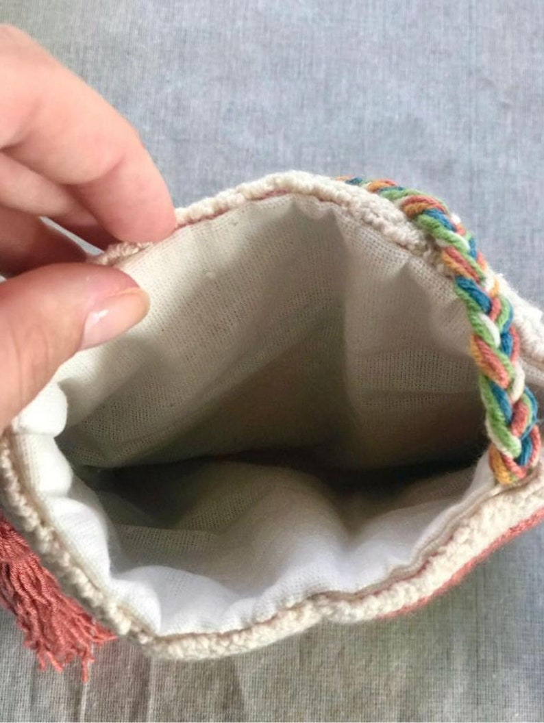 Personalized Punch Needle Bag Punch Needle Phone Case Etsy