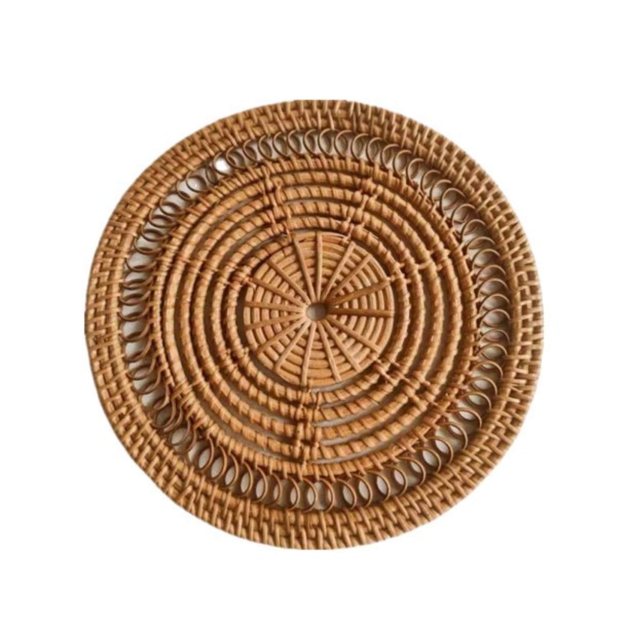 Round Rattan Wall Pieces Wall Baskets Decor African Wall Etsy Australia