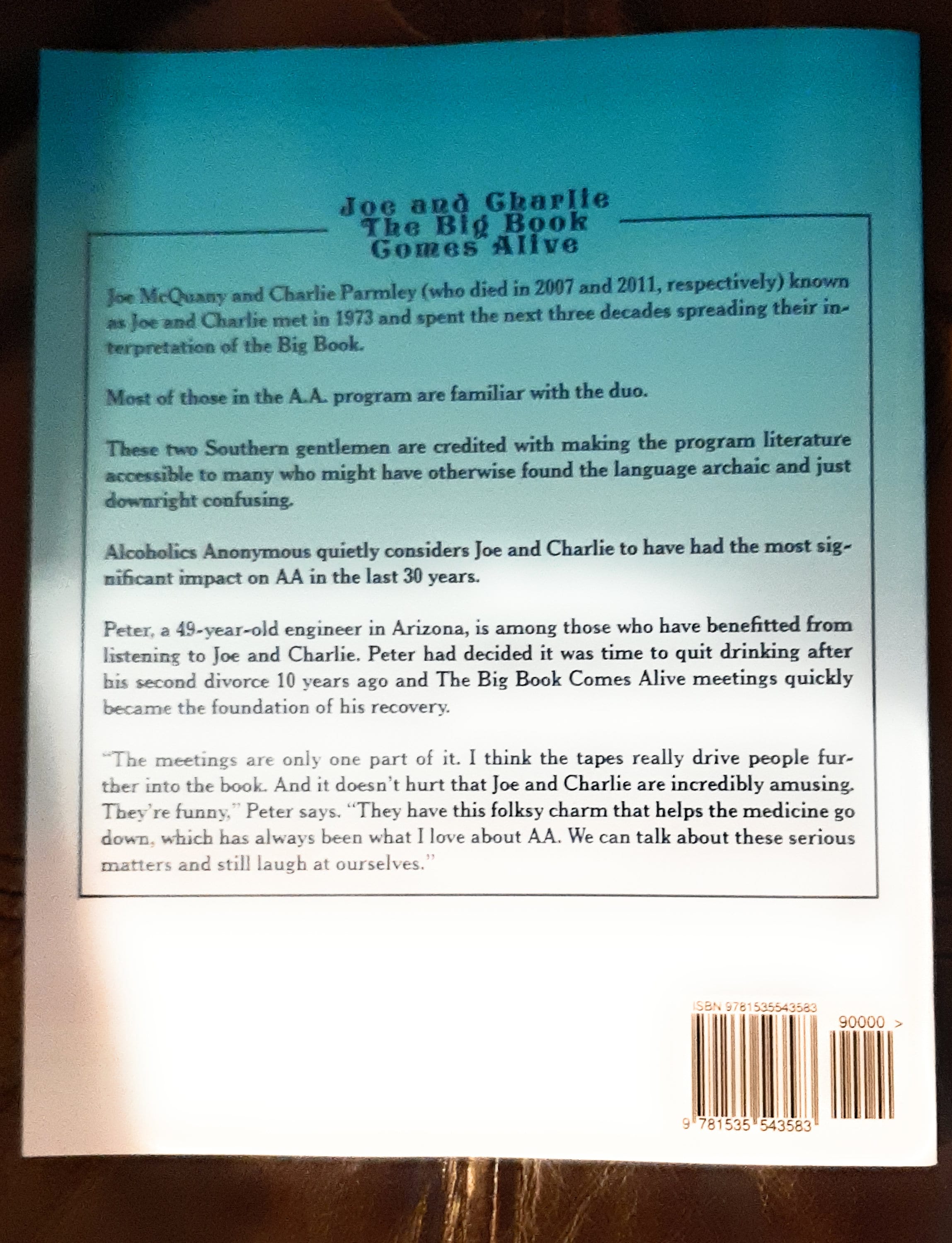 Joe and Charlie Big Book Comes Alive by Linda R. - Etsy