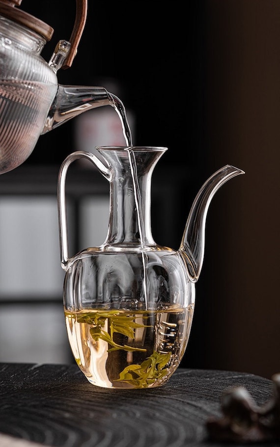 Clear Tea Kettle Teaware for Flowering Tea Chinese Puer Tea Coffee Milk