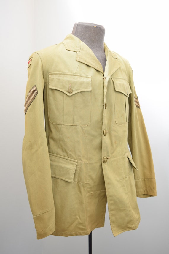 WWII Royal Canadian Air Force Khaki Drill Tunic