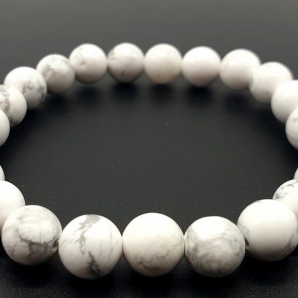 Bracelet en Howlite / Magnésite