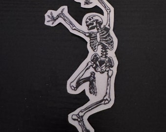 Dancing Skeleton sticker