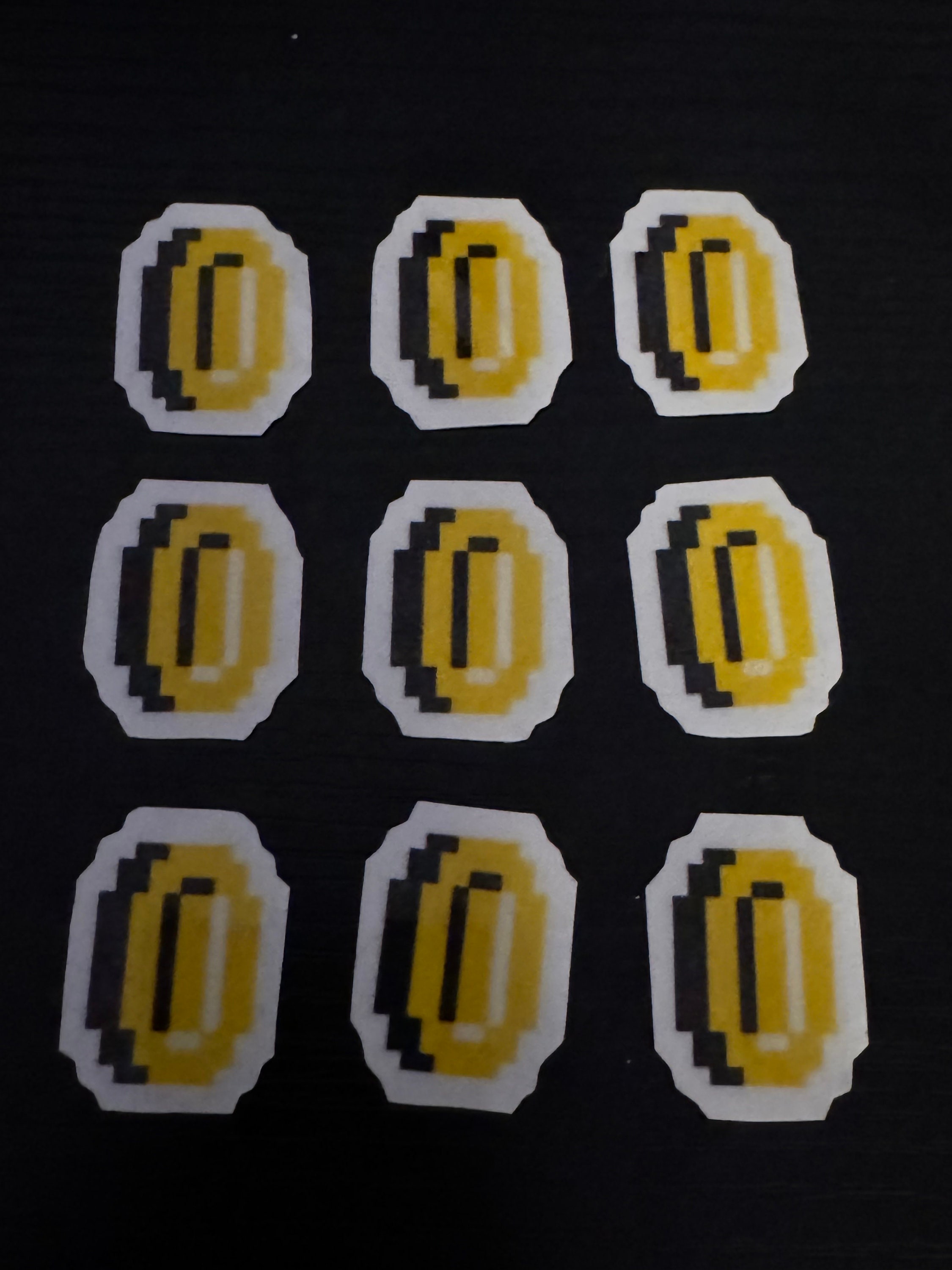 Coin Stickers - Etsy