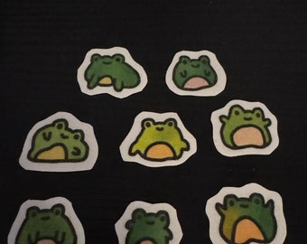 Leuke kikkerstickers