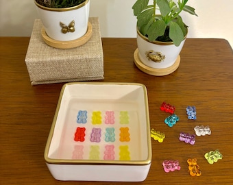 Gummy Bear Trinket Dish- Jewelry dish - Fun gift! - Ring Dish