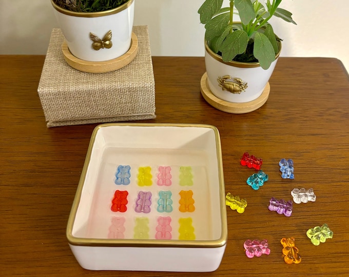 Gummy Bear Trinket Dish- Jewelry dish - Fun gift! - Ring Dish