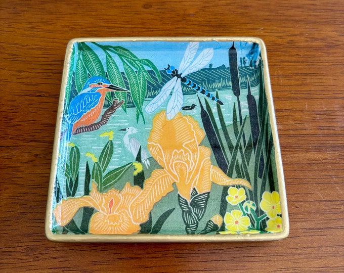 Coastal Bird Jewelry dish - Trinket Dish - Cute Gift idea!