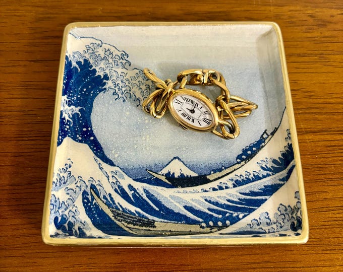 Coastal Jewelry Dish - The Big Wave - Decorative Dish - Cute Coastal Gift idea!