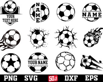 soccer svg bundle ,Soccer Ball Svg Bundle , Soccer Ball Monogram Svg