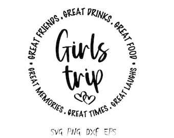 Mädchen Reise svg, Mädchen Wochenende svg, Urlaub svg, Mädchenreise png