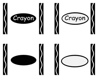 Crayon Svg bundle -  Crayon Png - teacher crayon svg - back to school svg