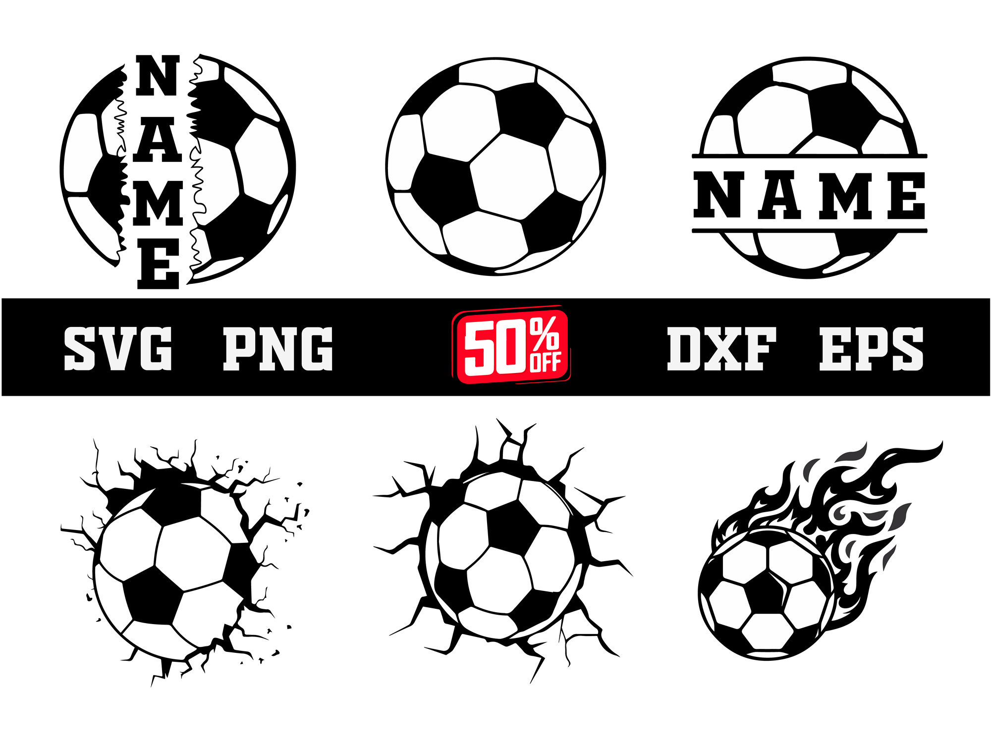 Soccer Svg Bundle soccer Ball Svg Bundle Soccer Ball Etsy Canada