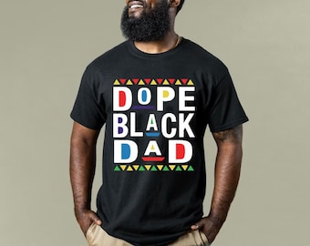 Dope Black Dad svg, Father's Day Gift (png, svg, dxf, eps)
