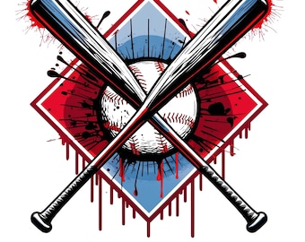 Baseball Home Plate PNG - Spieltag Design (Digitaler Download)