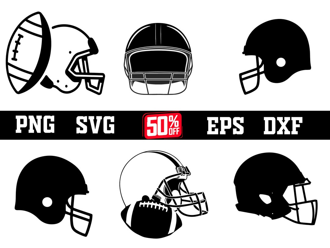 Football Helmet SVG American Football Svg football Helmet Cut File for