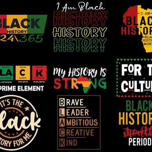 Black History svg bundle , black history svg , Black history month Svg , African American Svg ,  Digital Download