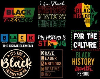 Black History SVG Bundle: African American Designs (Digital Download)