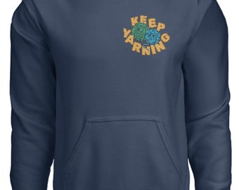 Keep Yarning Navy Sweatshirt Preorder