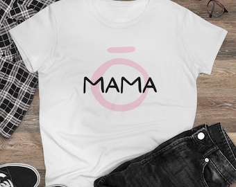 O Mama- Women's Midweight Cotton Tee