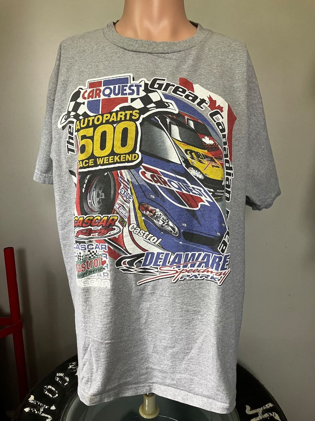 Vintage 2000 CASCAR Carquest 500 Tshirt Racing Shirt Etsy