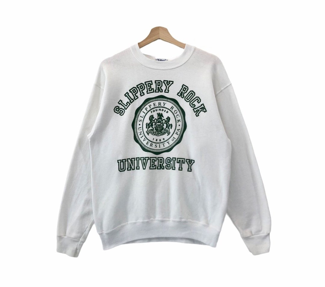 Vintage Slippery Rock University Sweatshirt Slippery Rock - Etsy