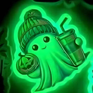 Light Up Your Diamond Painting Fun – Glow in the Dark Halloween Ghost Cover Minders!