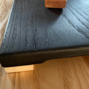 Artisan Maple Fusion: Shou Sugi Ban Cutting Board | Yakisugi Cutting Board