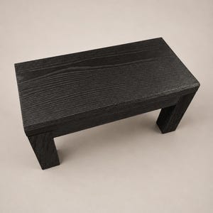 スツール Sugi Wood Stool No.1656 Shou Sugi Ban Stool - Etsy