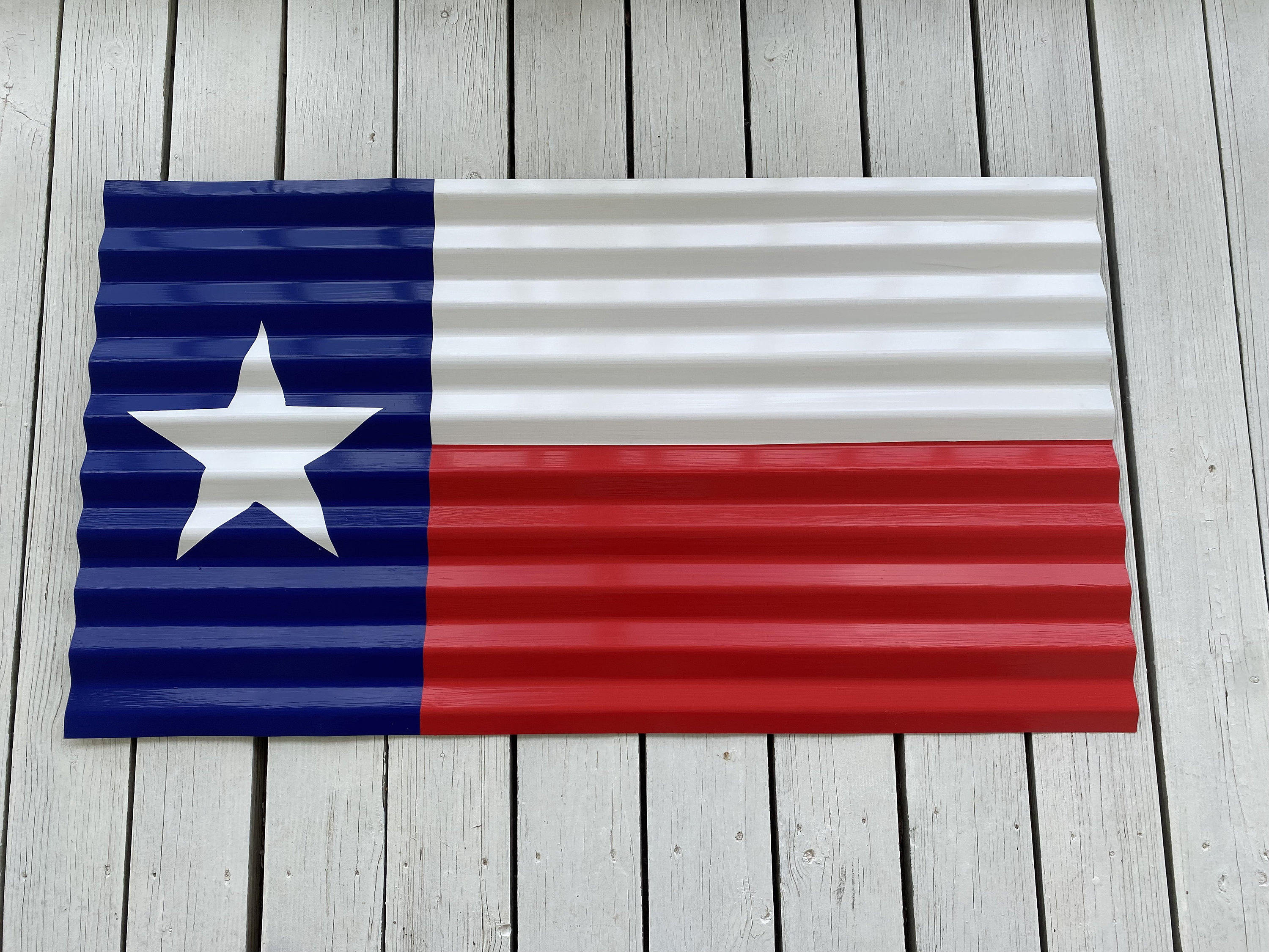 thumbnail image 2 of Chrome Metal Texas Flag Fender Emblem For Peterbilt Trucks - UPT 10934 2 of 5