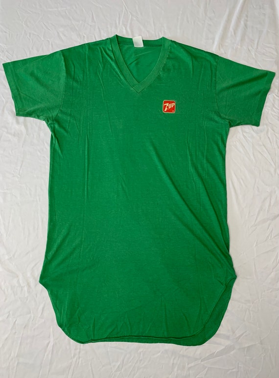 Vintage 1980s 7 Up Soda Sleep Shirt