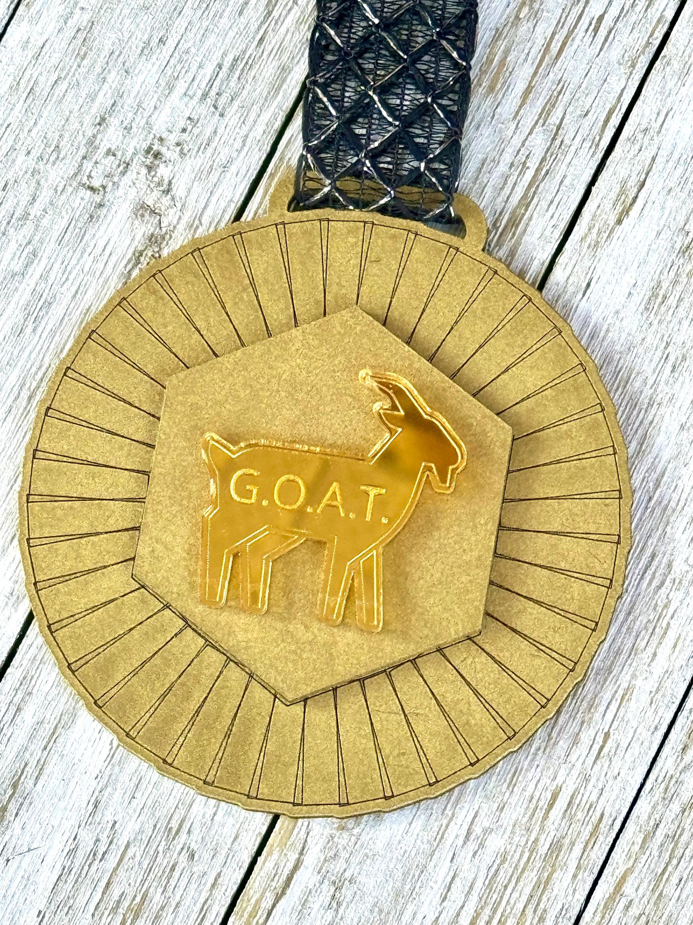 Goat Gold Medal, Paris 2024 Event, Souvenir, Gift for Greatest of All ...