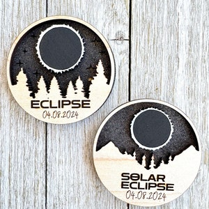 Solar Eclipse 2024 Magnet Souvenir