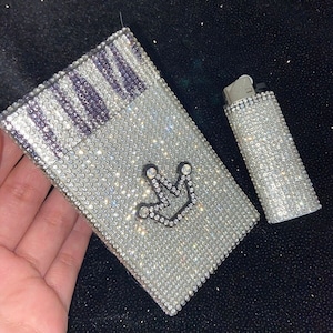 Cigarette Case, 100s Cigarette Case, Cigarette Case Lighter, Long Cigarette Case, Womens Cigarette Case, Metal Cigarette Case