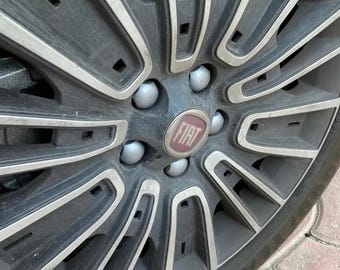 UOIENRT 17mm Chrome Wheel Lug NUT Bolt Cover CAPS with