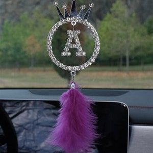 Diseño personalizado Decoración del espejo retrovisor del coche, adorno del coche, carta de adorno, decoración del coche, accesorio del coche, carta del espejo retrovisor
