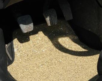 Alfombrillas de piel con lentejuelas para coche, alfombrillas de confeti, alfombrillas para coche, 4 unidades, alfombrillas para mujer, decoración para coche, accesorios para mujer