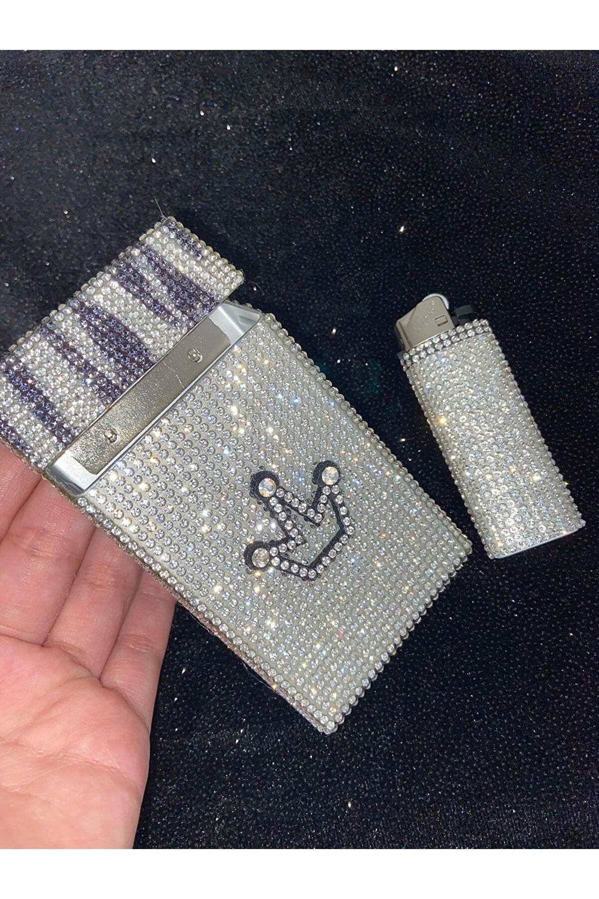 bling cigarette case Cigarette Case, 100s Cigarette Holder, Long Slim Cigarette Case, Metal Cigarette  Box, Womens Cigarette Case, Bling Cigarette Case